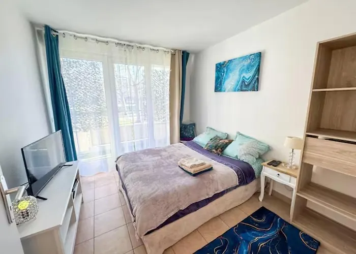 Apt Disneyland Paris 2 Chambres, Parking, Bus A 1Mn